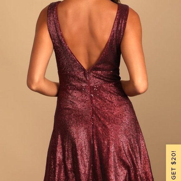Lulus sequins dress - Picture 2 of 3
